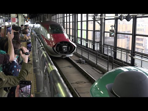 東北新幹線－E５系はやぶさE６系こまち盛岡駅連結－