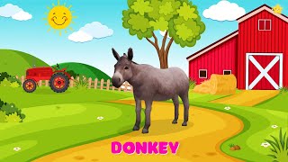 3D Farm Animals for Kids Learn Animal Name and Sound by My Little Star English 55,633 views 1 month ago 8 minutes, 7 seconds