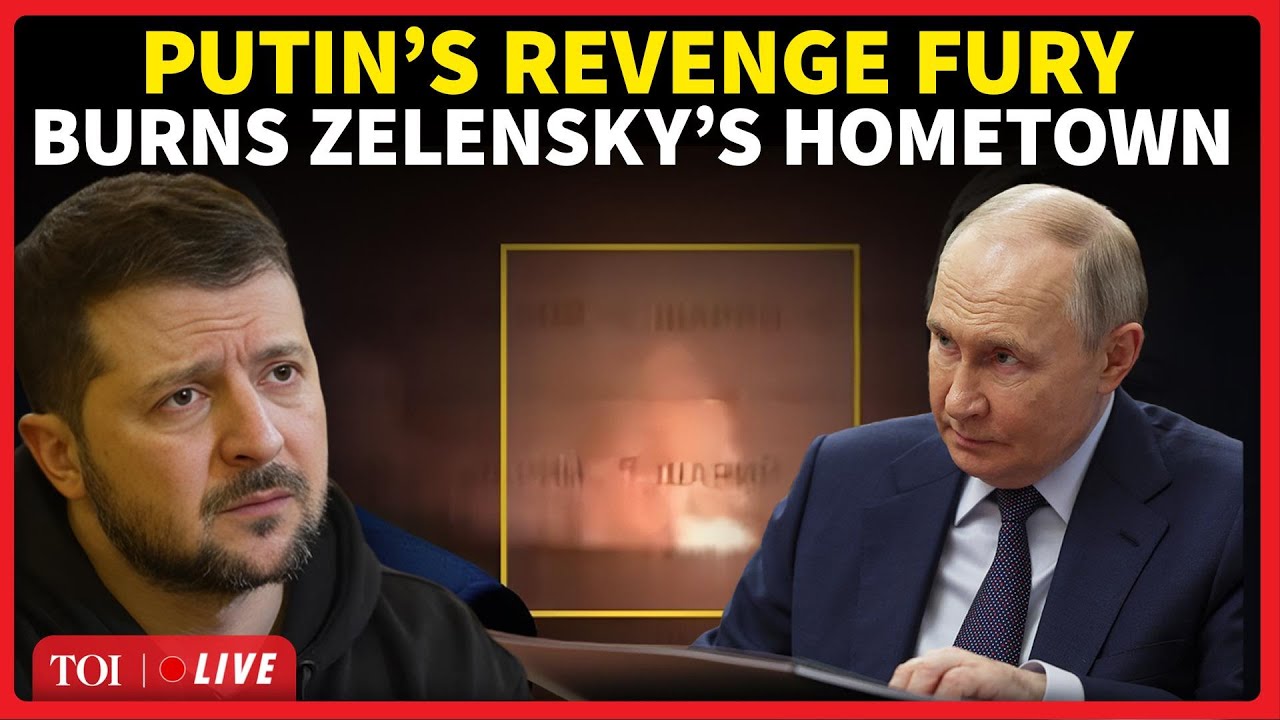 Russia Attacks Zelensky’s Hometown: Putin’s Revenge Continues After ‘Nuclear’ Oreshnik Strike
