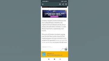 Charles Hoskinson wins $50000 bet on $ADA smart contracts rollout #ada #btc #bnb #eth