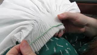 How To Make a Smocked Apron || A quick and dirty tutorial.
