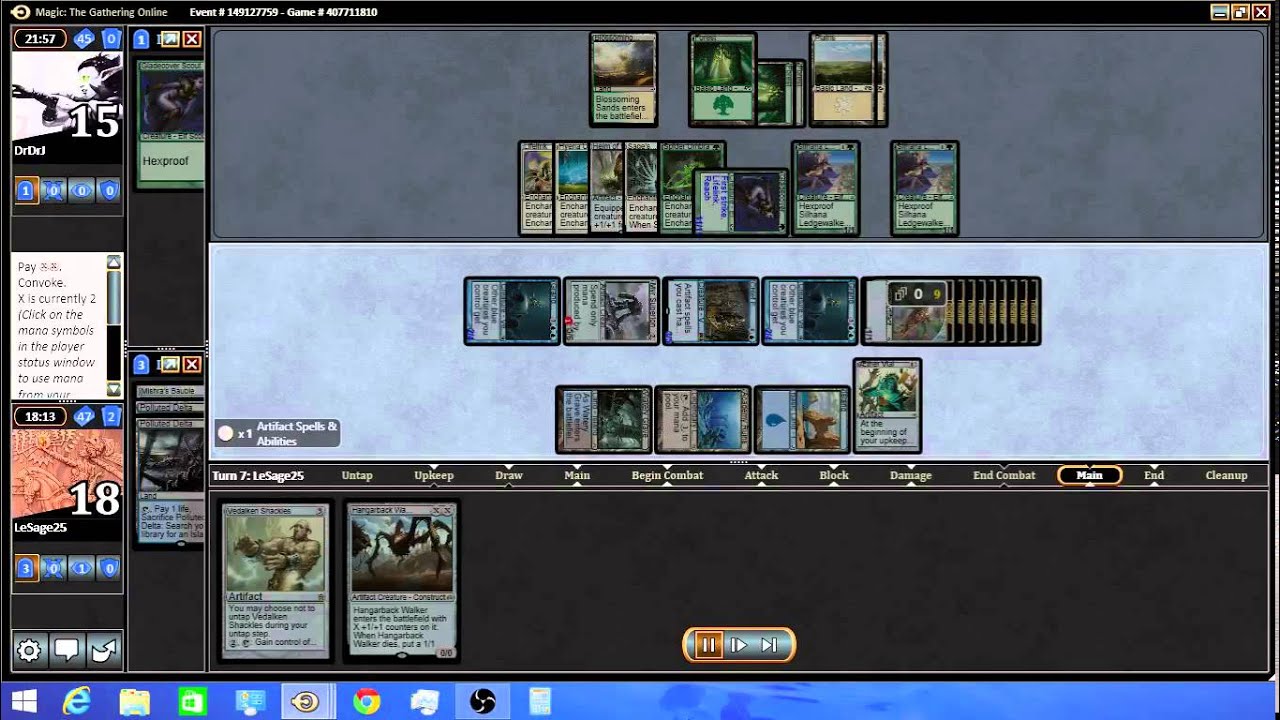 Grand Hangarback vs Boggles Match 1 (Modern) YouTube