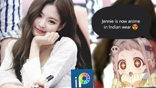 Jennie Anime Edit Ibis Paintx Indian Dress Sketchbook Sumat