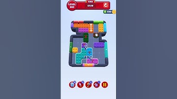 Color Block Jam Level 663 Walkthrough / Solution