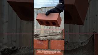 Perfect Bricklaying Trowel Technique for Clean Mortar Joints