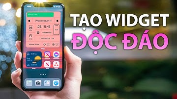 Cách Tạo Widget ĐỘC ĐÁO Trên iPhone Không cần Jailbreak