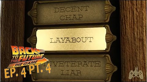 Back to the Future The Game Walkthrough Gameplay Ep. 4 Pt. 4 - Mind Map Machine