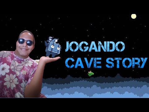 Jogando Cave Story