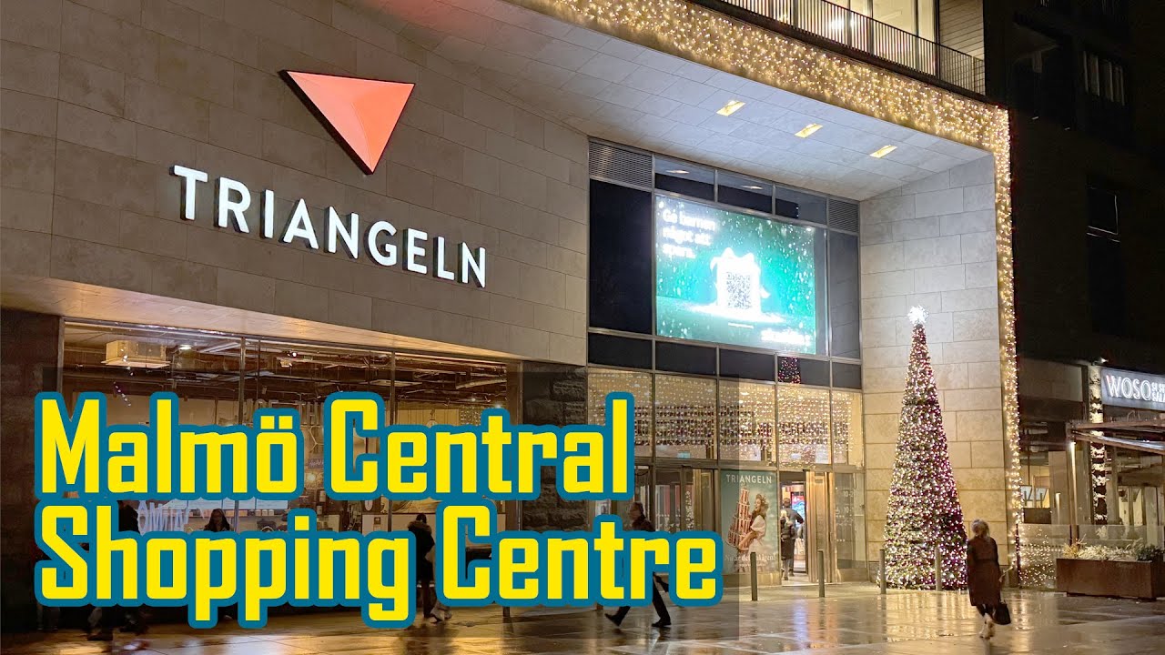 Inside Triangeln Mall Malmö | Stunning 4K Walking Tour