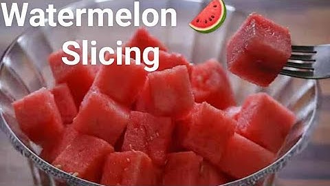 The Easiest Way to Cut a Watermelon 🍉 My Recipe 🍉
