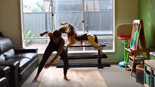 Side Shuffle Toe/Floor Touch