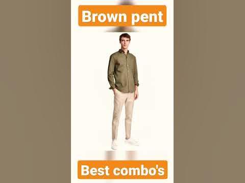 Brown pent combination || shorts || look beautiful - YouTube