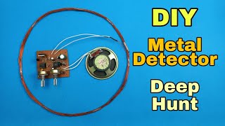 Diy metal detector | metal detector for deep hunt | pirate metal detector