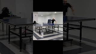 Cuando bloqueas un ataque de top spin por suerte 🍀😂 #pingpong #tenisdemesa