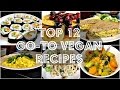 TOP 12 FAVOURITE CHEAP VEGAN RECIPES #VEGANUARY | Cheap Lazy Vegan