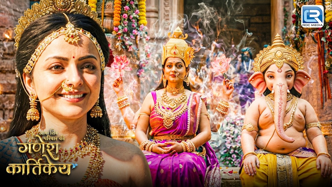 देखिये माता लक्ष्मी के साथ गणेश जी की पूजा की परंपरा शुरू हुई? | Ganesh Kartikeya Serial | EP