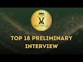 TOP 18 Preliminary Interview