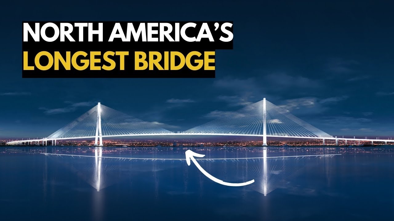 $5.7B Gordie Howe Bridge: The Mega Project Replacing the Aging ...