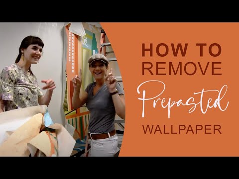 How To Remove A Prepasted Wallpaper Mural