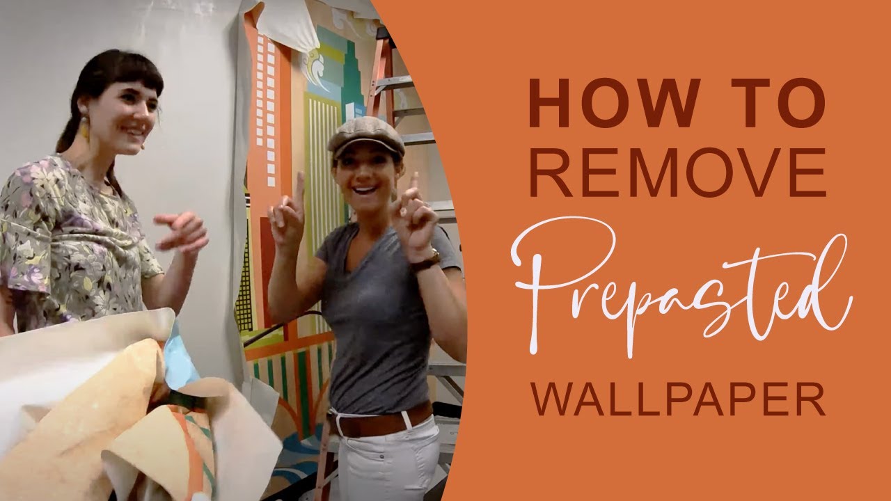 How To Remove A Prepasted Wallpaper Mural YouTube