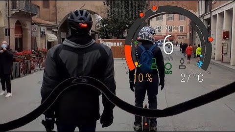 EUC Head Up Display Helmet Project monoruota elettrico | Wheel4Fun