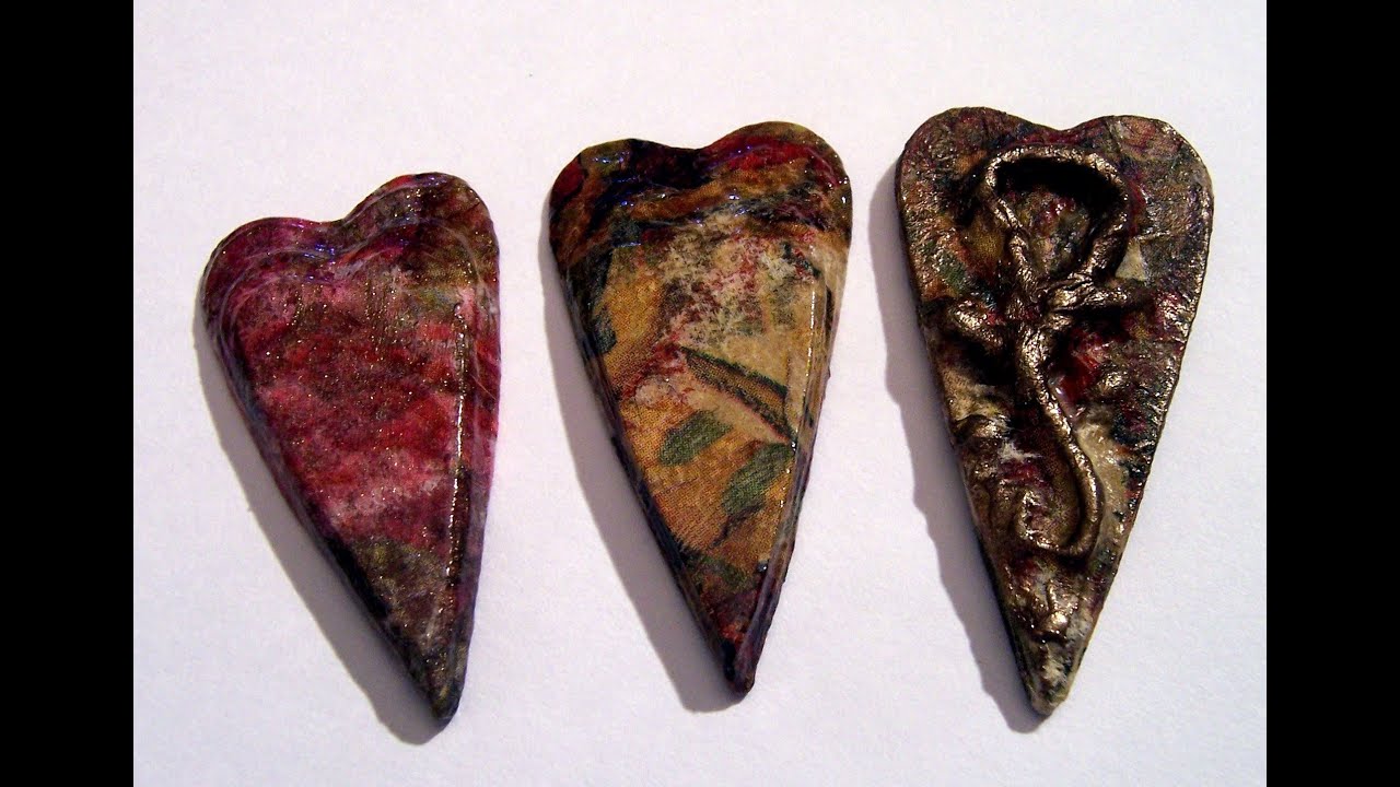 How To Make Fancy Paper Napkin Covered Pendants Lesson 2