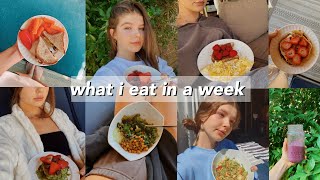 what i eat in a week! | healthy meal ideas