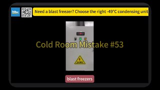Blast Freezers: Choosing the Right Condensing Unit #coldroom #evaporator #bitzer #condensingunit