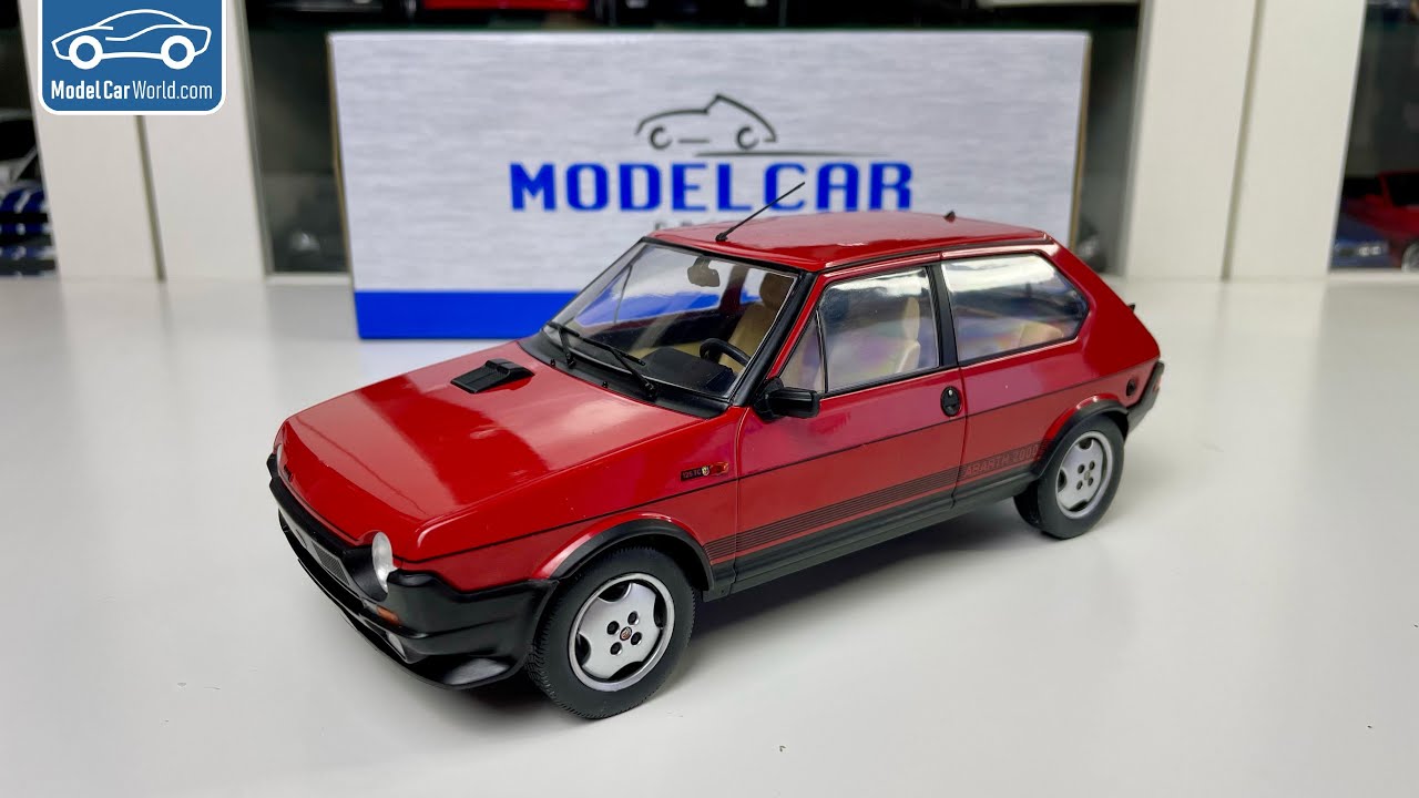MCG18417 Fiat Ritmo TC 125 Abarth Silver MCG 1/18 4052176785829