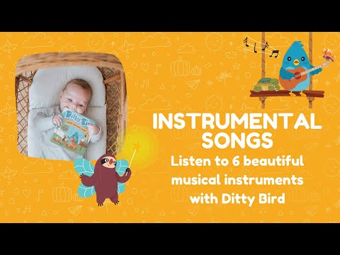 Ditty Bird Musical Instruments Musical Book For Toddlers 1 3 Sing Along Sound Book For Babies 