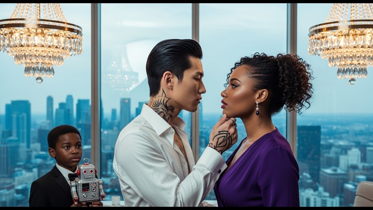 1096. Poor Black Single Mum Entered a Luxury Store — Everyone Laughed Until the Korean mafia boss