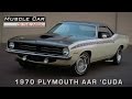 1970 Plymouth 'Cuda AAR Alpine White Muscle Car Of The Week Video Episode #121