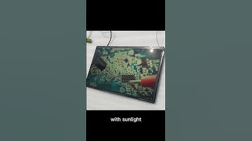 15.6 inch outdoor sunlight visible LCD, semi-reverse semi-transparent LCD, with led backlight