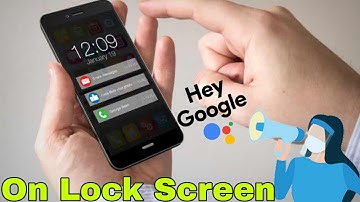 Google assistant on lock screen not working problem solved | technical abhi