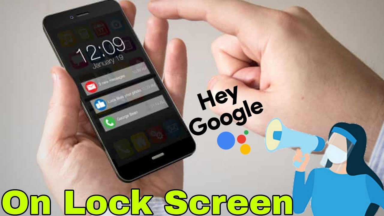 Google assistant on lock screen not working problem solved | technical abhi