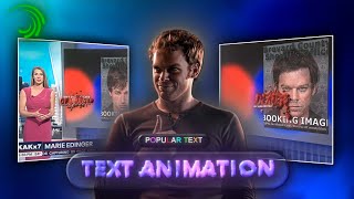 Trending @KAKAROTOx7 like "TEXT ANIMATION" in Alightmotion💀(+preset)