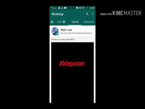 Cara Menambahkan Item Stiker  di  Status WhatsApp  Sahila 