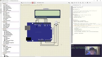 ARDUINO UNO WITH ADC Potensiometer