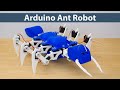 Arduino ant hexapod robot