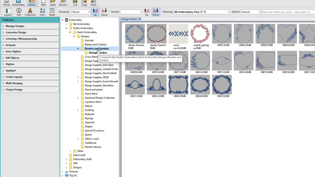 Hatch Toolboxes Design Library HT-02-02 Navigation Tree - YouTube