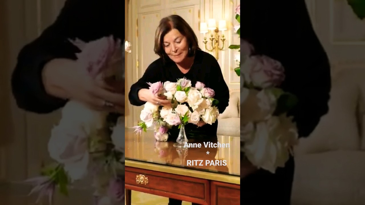 "Floral Enchantment: 💐 Secrets of Blossoms with Ritz Paris' Florist Anne Vitchen" 🌸