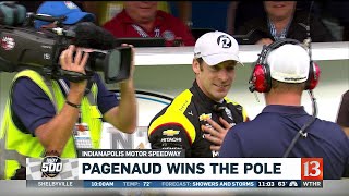 Pagenaud Wins The Pole