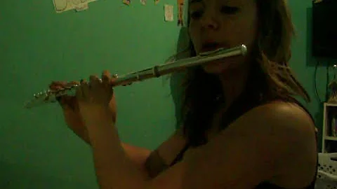 Me playing my flute. *Please Read Description*