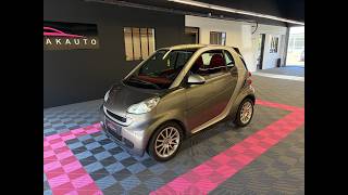 SMART FORTWO 1.0i 71 CV PASSION + CLIMATISATION + TOIT PANORAMIQUE