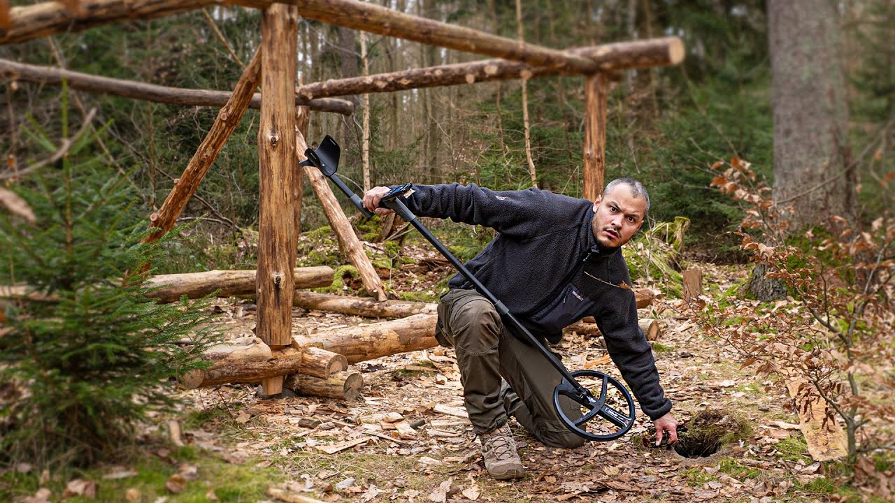 Schatzsuche an der Waldhütte
