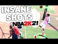 I've been making INSANE SHOTS in NBA2K21...