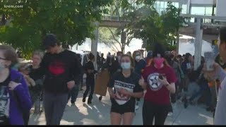 Spokane Mayor Nadine Woodward talks about chaos that followed peaceful protests downtown