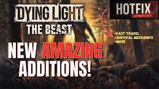 Dying Light The Beast - New Update Changes THIS!