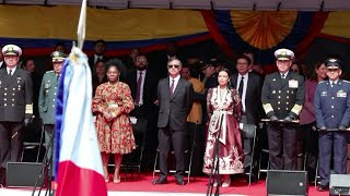 Outgoing Colombian President Gustavo Petro attends Independence Day military parade in Bogota | AFP