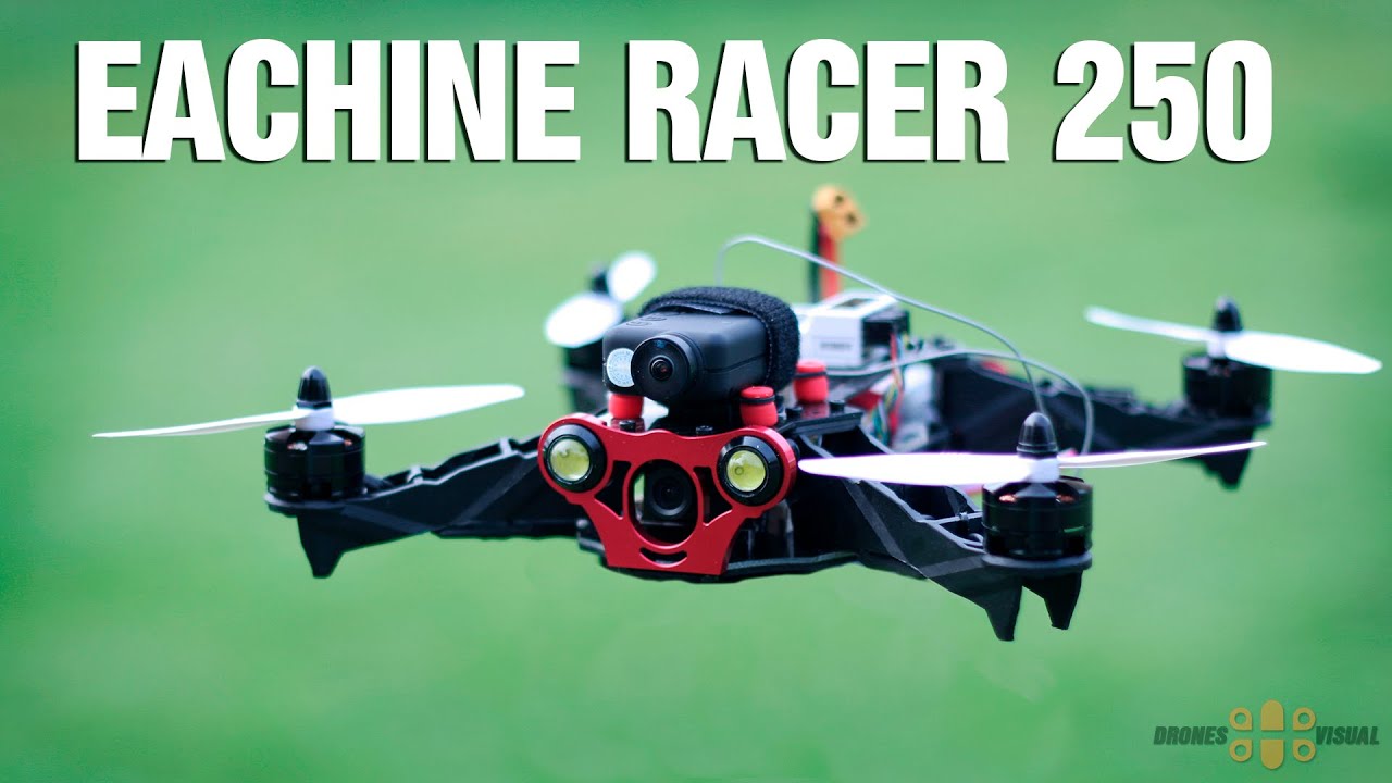 Eachine Racer 250 FPV Quadcopter First Teaser Flight - YouTube